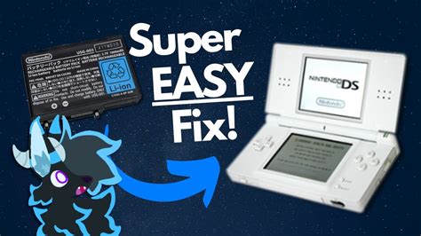 How to EASILY Replace a DS Lite battery! .